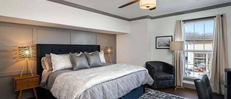 1 Schlafzimmer, Schreibtisch, Bügeleisen/Bügelbrett, WLAN