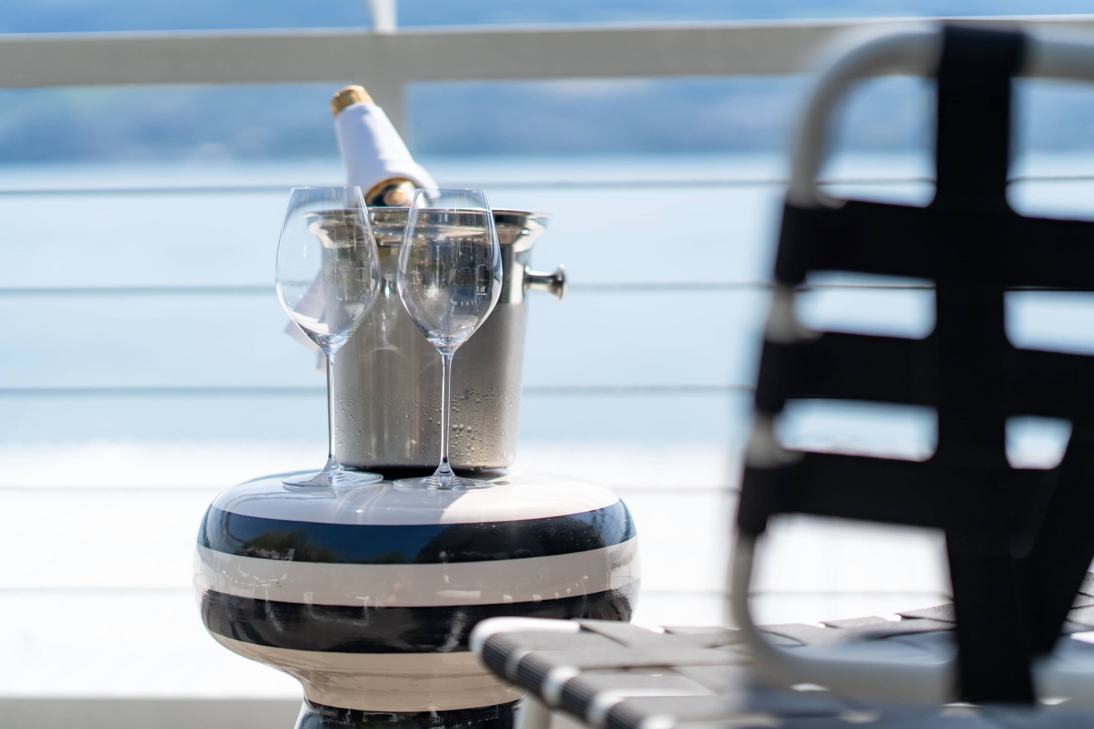 Luxury Apartment, Lake View | Terrace/patio