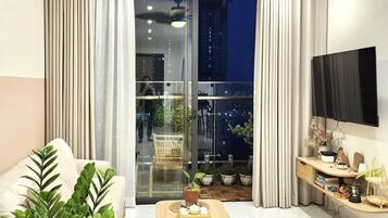 Business-Apartment, 2 Schlafzimmer, Balkon