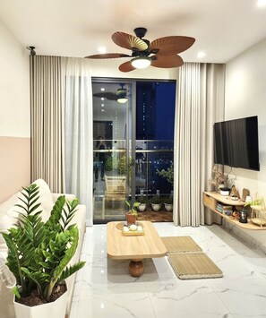 Business-Apartment, 2 Schlafzimmer, Balkon