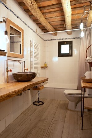 Hair dryer, towels - Masovería L'era - Alojamiento Rural (Arbúcies)
