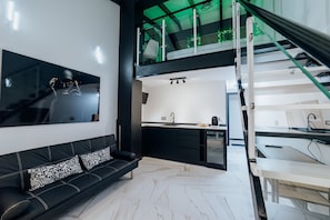 Loft familiare, balcone, vista oceano (Villajoyosa) | Biancheria in cotone egiziano, biancheria da letto di alta qualità
