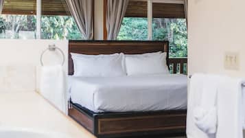 5 bedrooms, iron/ironing board, travel cot, WiFi