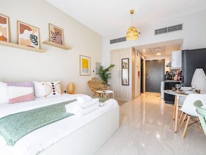 1 bedroom, iron/ironing board, WiFi, bed sheets