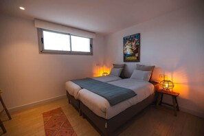 4 bedrooms, iron/ironing board, travel crib, WiFi