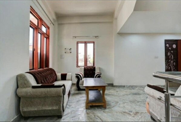 Sala de estar en el lobby