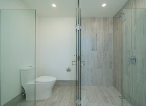 Shower, hair dryer