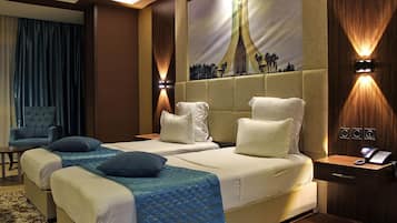 Suite | Ropa de cama de alta calidad y minibar