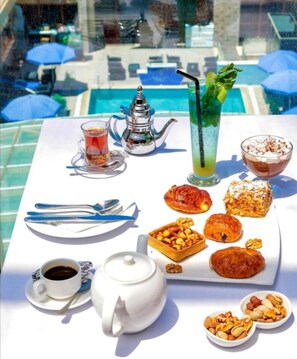 Gratis morgenmadsbuffet hver dag