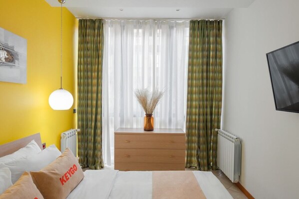 1 Schlafzimmer, Bügeleisen/Bügelbrett, WLAN, Bettwäsche