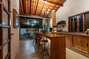 Chalet | Restauration en plein air