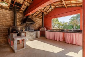Villa | Terrace/patio - Fazenda Realeza (Pedra Bela)