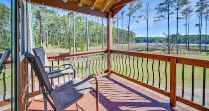Secluded waterfront cabin w/ private dock & ramp!
