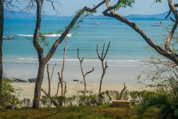 Plage, chaises longues, serviettes de plage