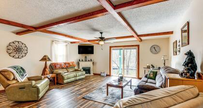Riverfront Peru Cabin ~ 2 Mi to Lake Champlain!