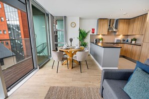 Leilighet | 2 soverom, strykejern/-brett og internett