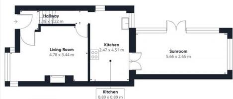 Hus | 2 soveværelser, strygejern/strygebræt