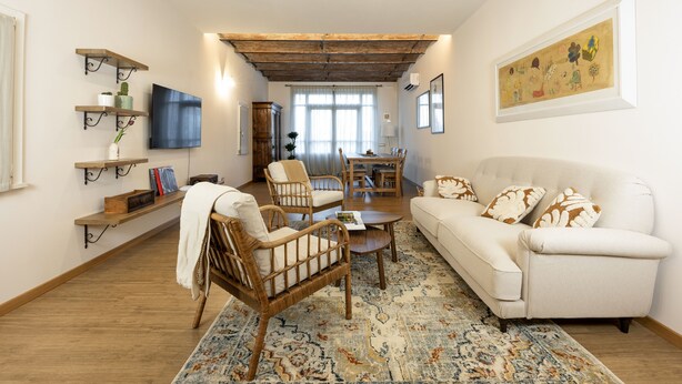 Living area - Palazzo Gessi Room and Breakfast (Borghi)
