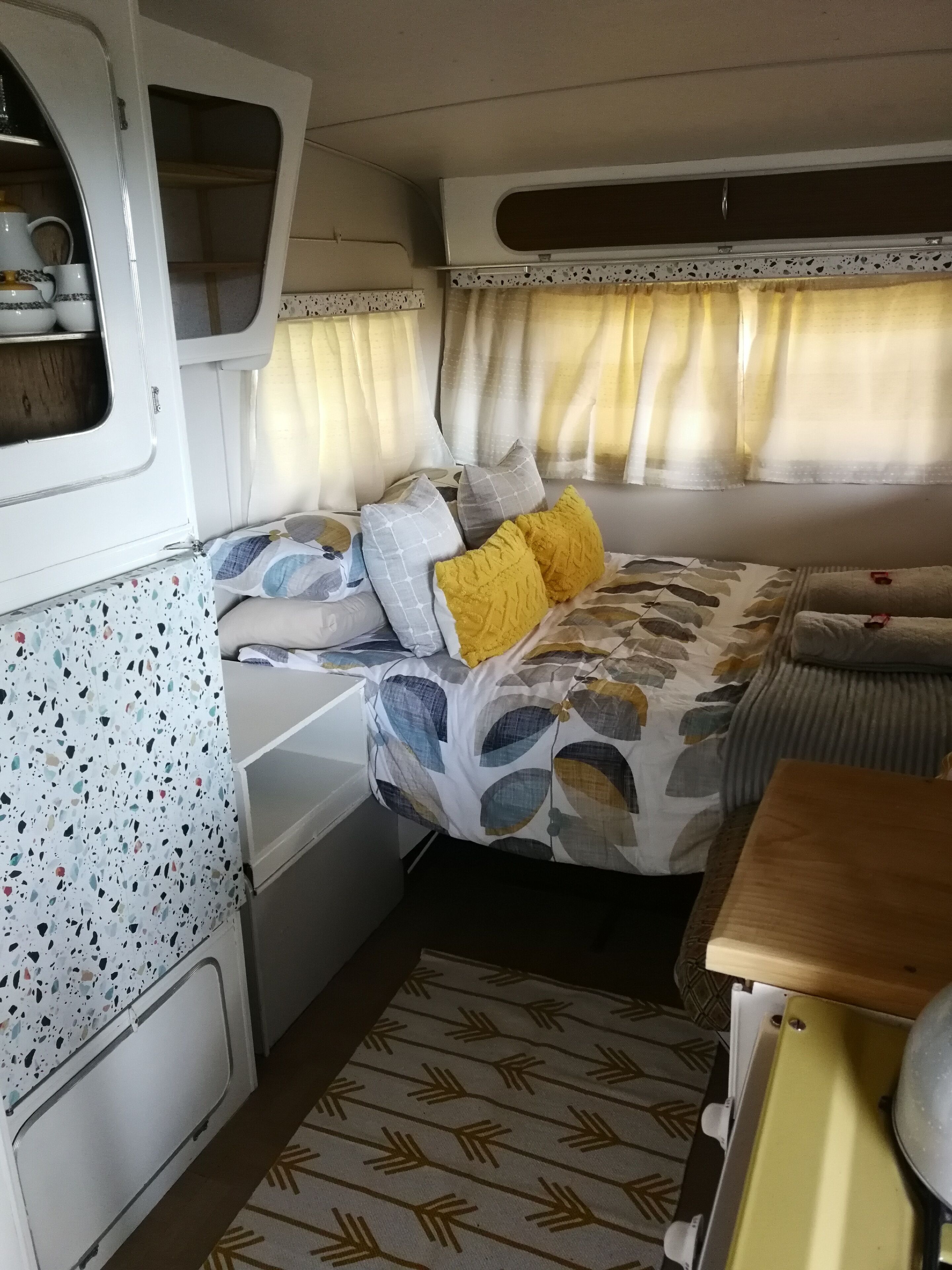 Casa mobile, 1 camera da letto, angolo cottura | Lenzuola