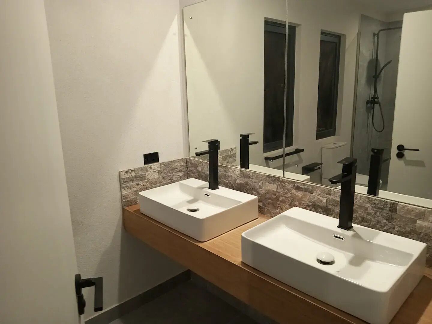 Towels, soap, toilet paper