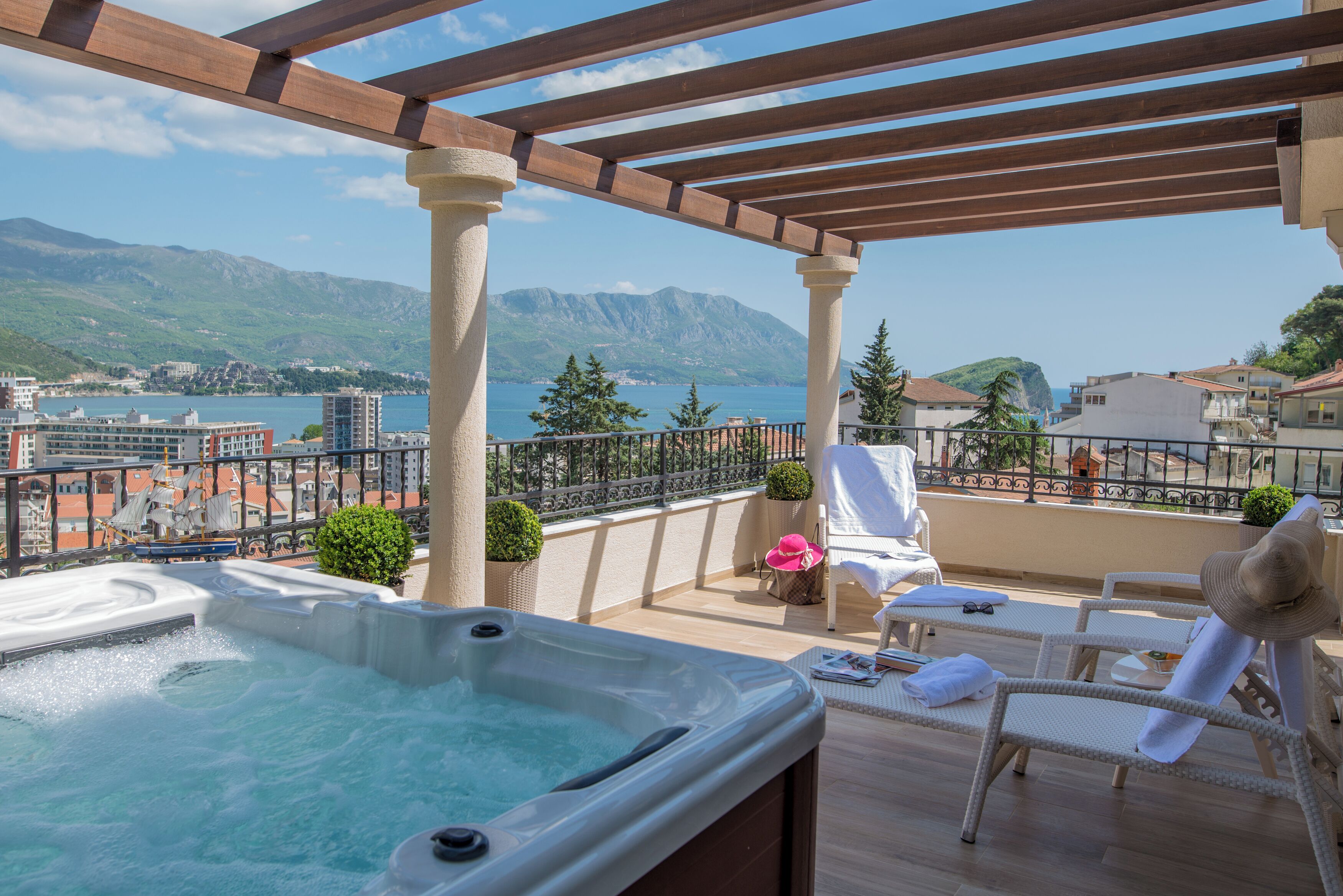 Penthouse Panoramic | Bubbelpool inomhus