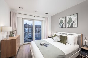 Leilighet – deluxe | 2 soverom, strykejern/-brett og wi-fi (inkludert)