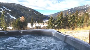 Idromassaggio all'aperto