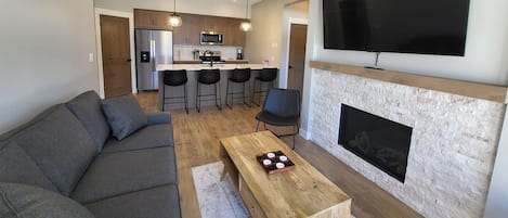 تلفزيون، مدفأة