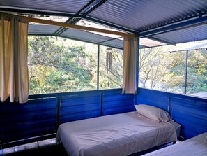Shared Dormitory, 1 Bedroom, Smoking, Balcony | 1 bedroom - Room in Cabin - Rafting Hut by The River (San Agustin Lanquin)