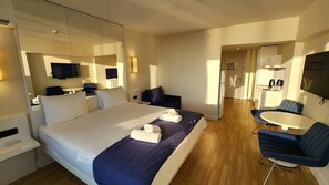 1 soverom, strykejern/-brett, wi-fi og sengetøy