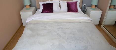 1 soverom, wi-fi og sengetøy