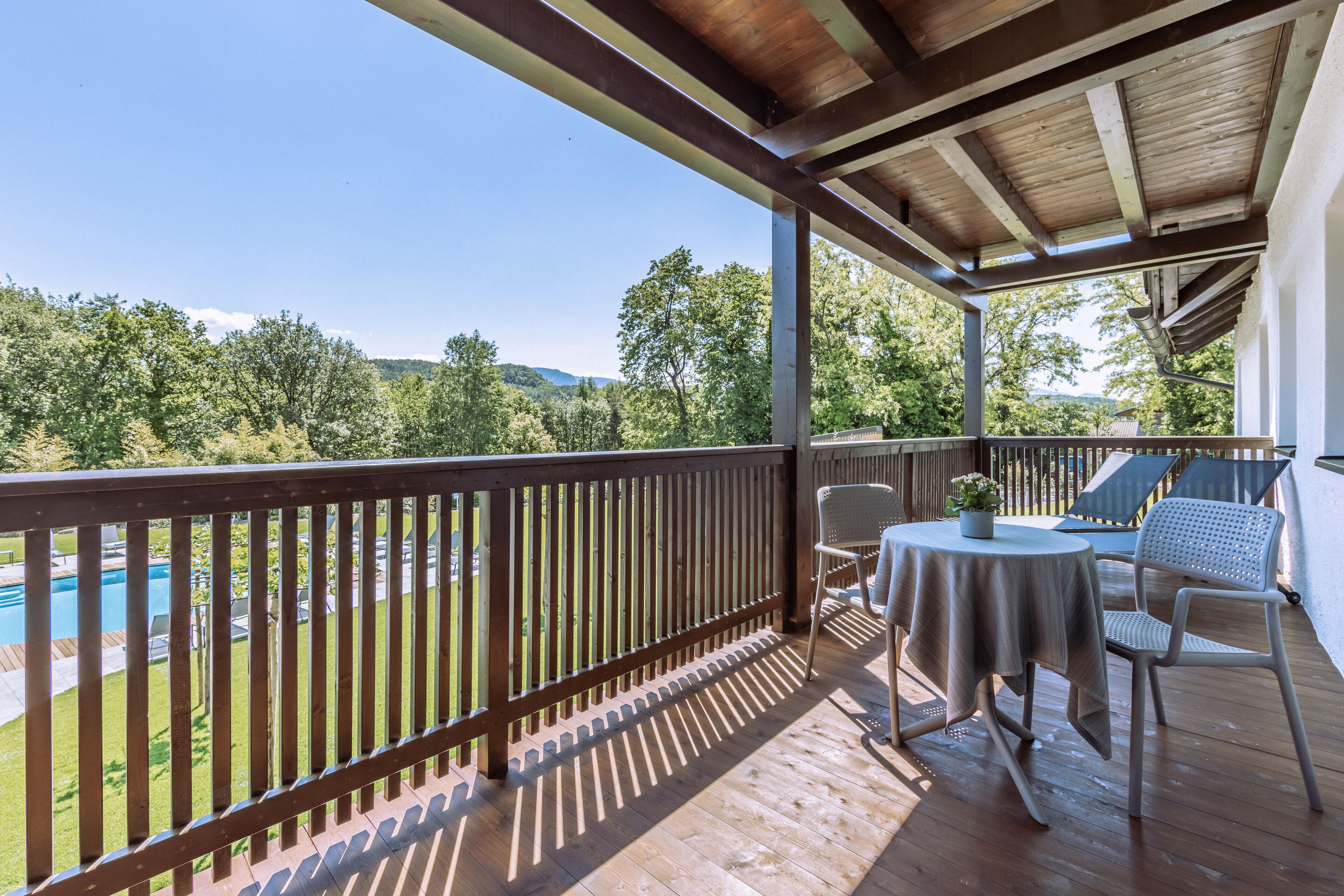 Deluxe dubbelrum | Balkongutsikt