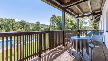 Deluxe dubbelrum | Balkongutsikt