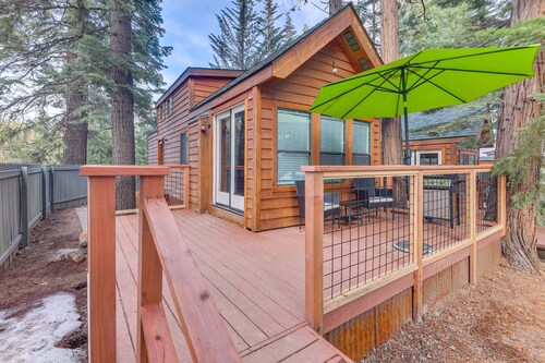 Quiet Lake Almanor Cabin, Steps to Fishing