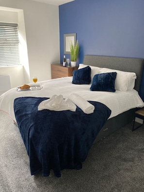 Comfort-Apartment | 2 Schlafzimmer, Bügeleisen/Bügelbrett, kostenloses WLAN