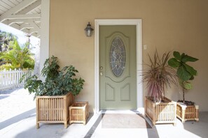 Exterior detail - The Fillmore - Historic Indian Rocks Beach Cottage with private pool (Indian Rocks Beach)