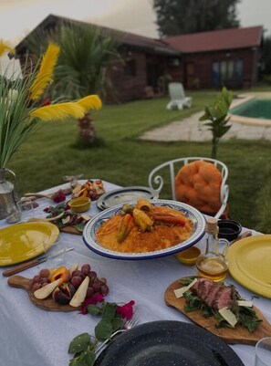Outdoor dining