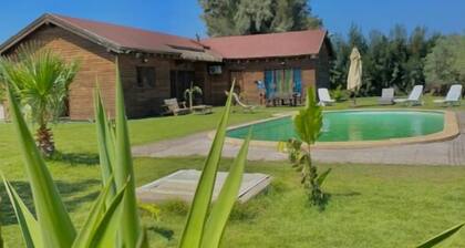 Chalet Essanya, Maison en Pleine Nature + Piscine