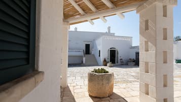Habitación estándar doble | Terraza o patio
