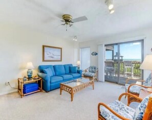 Living area - Oceanfront. Duck. Affordable. (Duck)