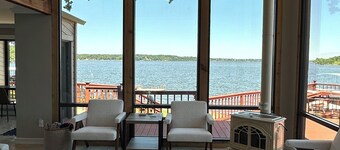 Large Waterfront w/AWESOME Views of Grand Lake! Drowning Creek w/ Pvt Dock!