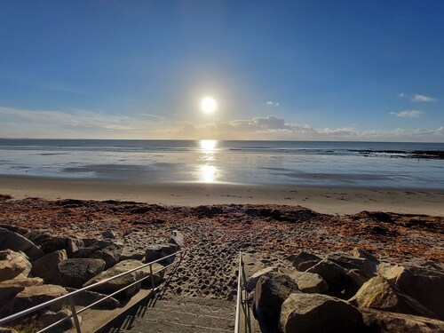 350m de la plage - meublé 4* pour 8 avec jardin
