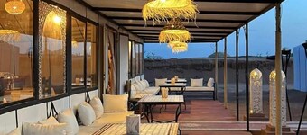 luxury camp jumeirah resort