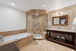 Hair dryer, towels