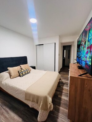 Business Apartment, City View | 1 bedroom, premium bedding, down comforters, Select Comfort beds - Tezza Polo Aparts (Santiago de Surco)