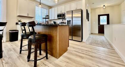 Beautiful NEW Ranch Home with a large deck & games