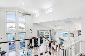 Interior - Enchanting dog-friendly waterfront retreat with pool, hot tub, & amazing views (Key Colony Beach)