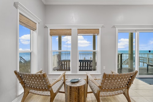 Beachfront Private Home 5 BR 4.5 Bath Pet Friendly