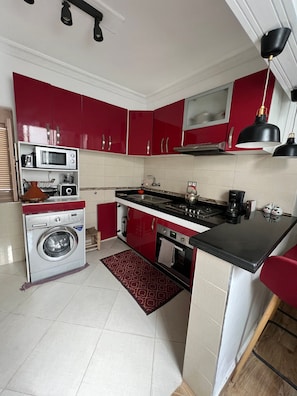 Appartamento, 2 camere da letto, fumatori, balcone | Cucina privata