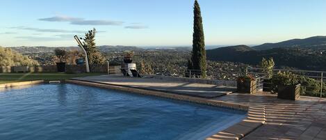 Außenpool, beheizter Pool